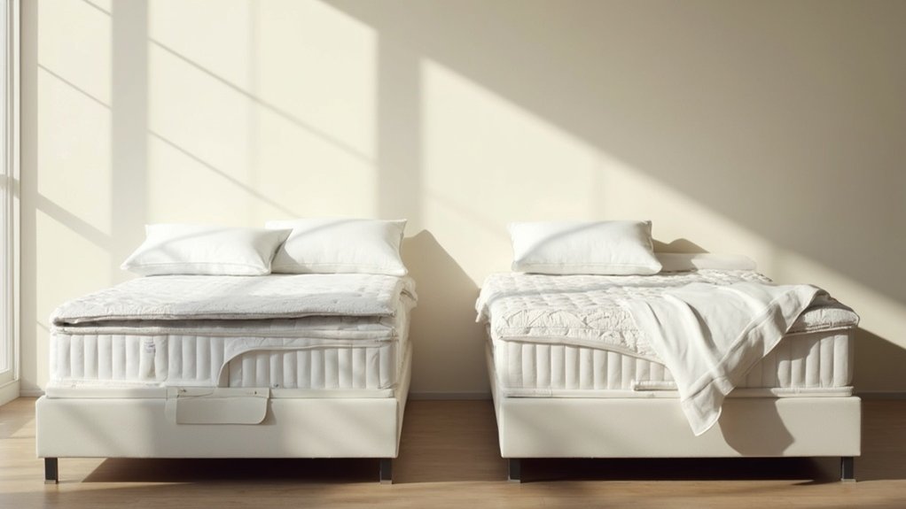 mattress comparison airpedic vs saatva