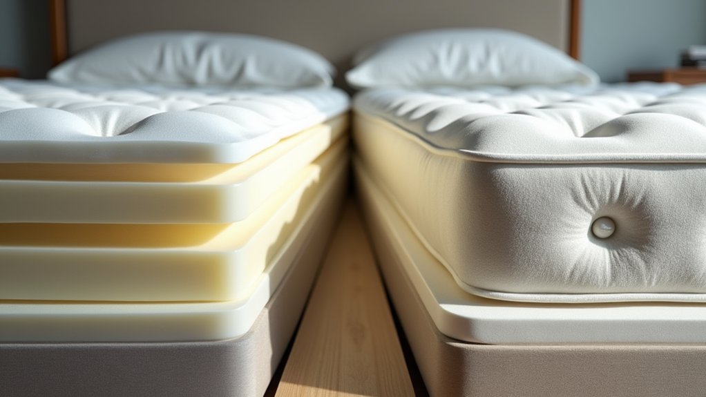 mattress types and features
